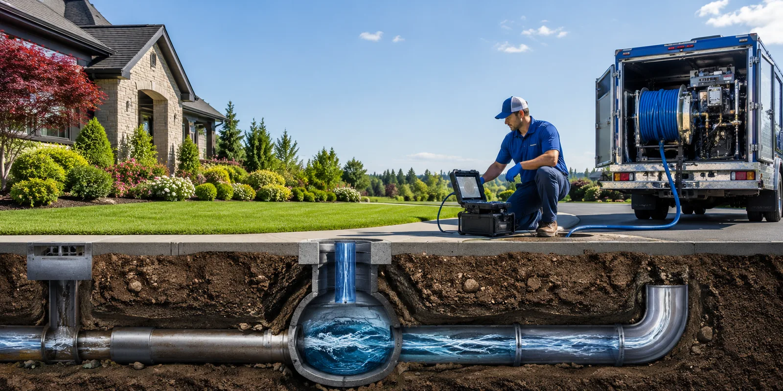 Drainage restoration information for Long Lake, WI